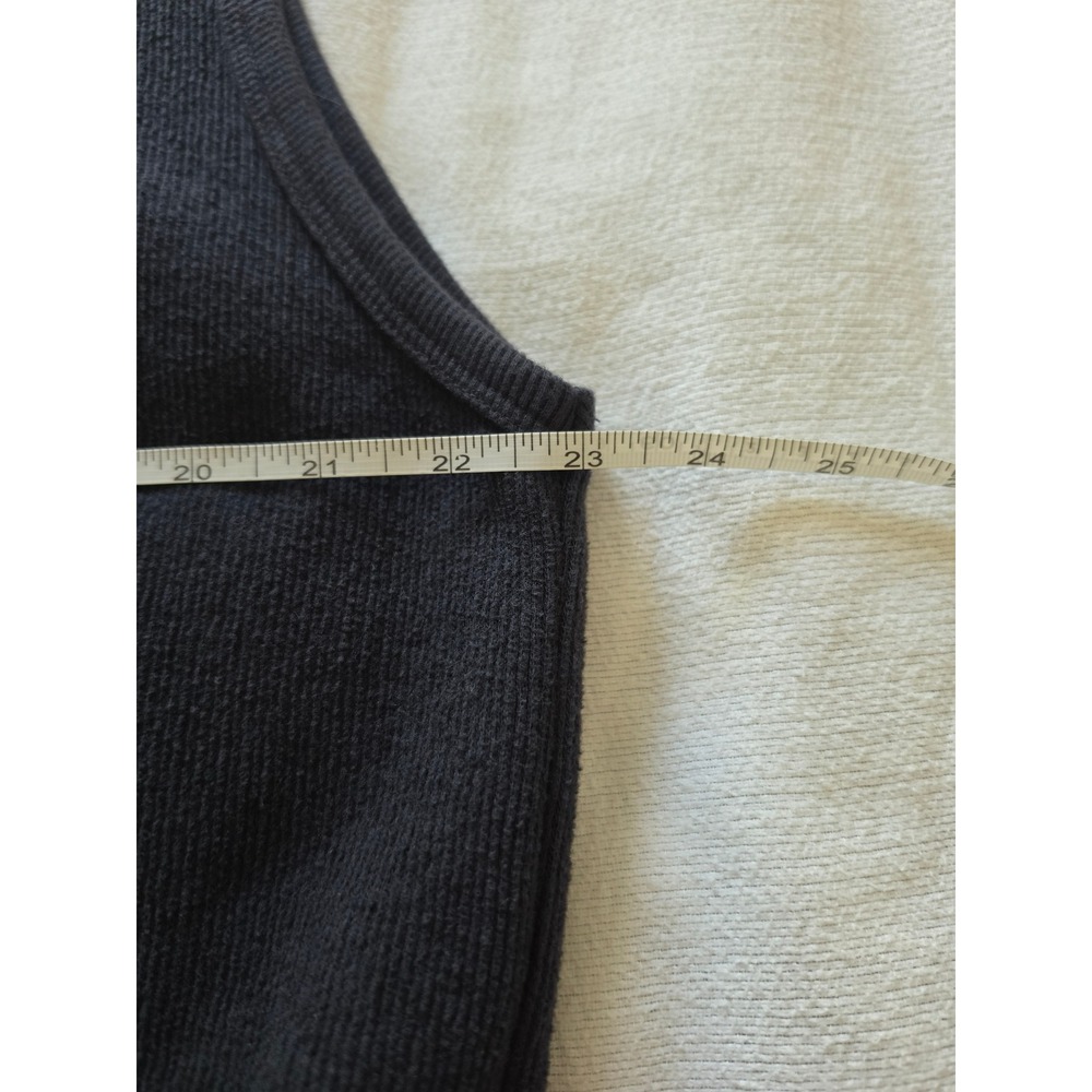 Ashworth Golf Vest Mens Medium Black V-Neck Sleeveless Sweatshirt Made in USA - Picture 6 of 7